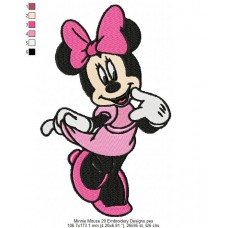 Minnie Mouse 20 Embroidery Designs